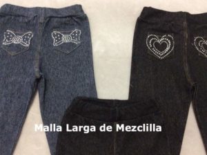 Malla de Mezclilla Larga
