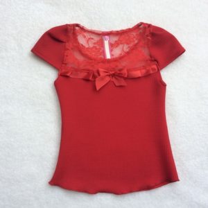 Blusa Para Niña Fany Rojo