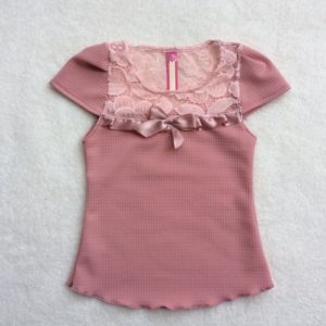 Blusa Para Niña Fany Rosa Palo