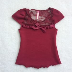 Blusa para Niña Fany Vino