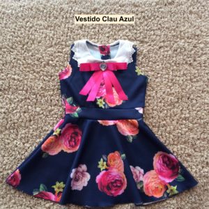 Vestido Clau Azul